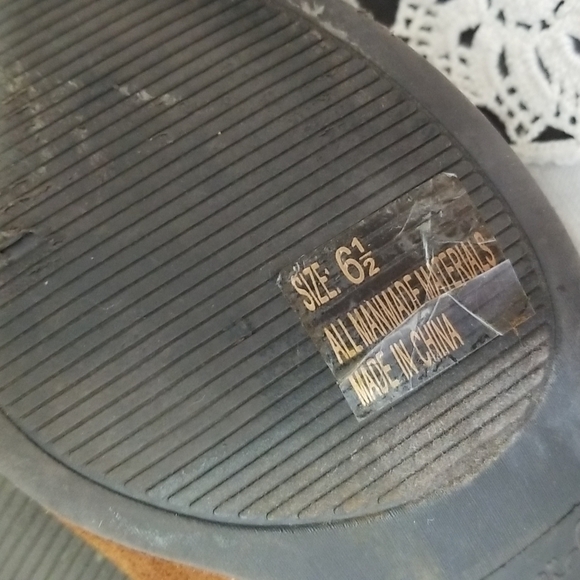 qupid fringe brown booties size 6.5 - Picture 7 of 8